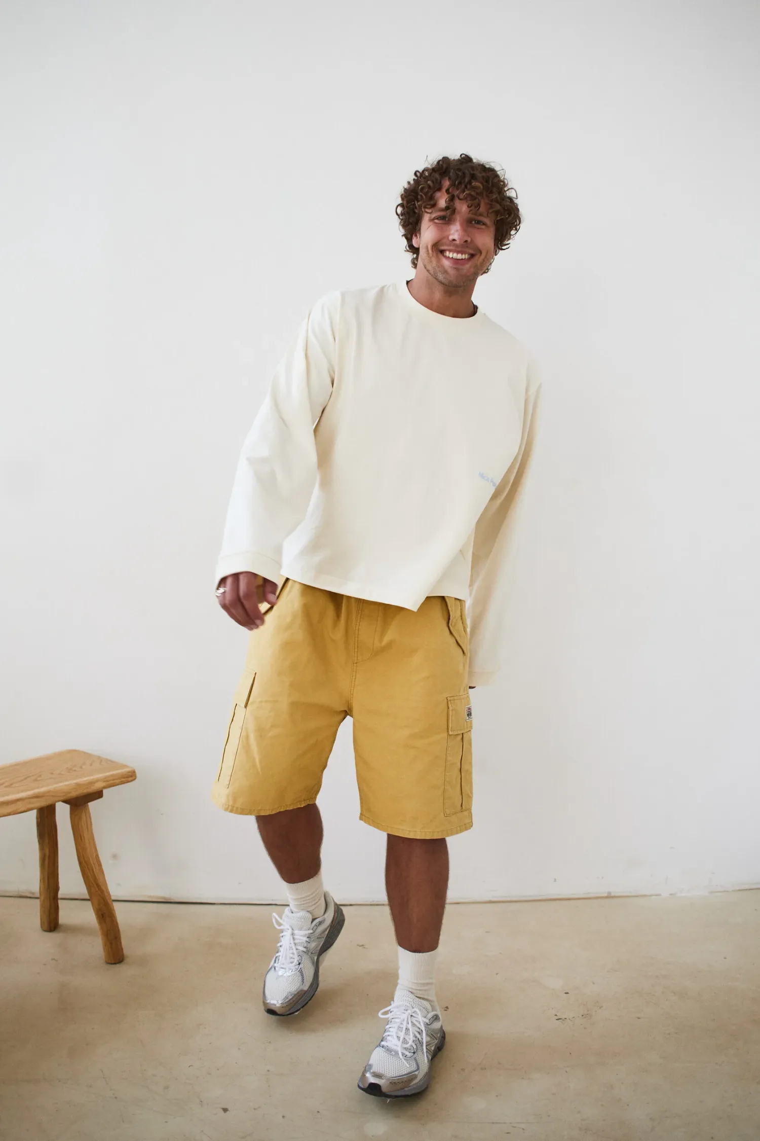 Лонгслив Nice Person [ White ]
