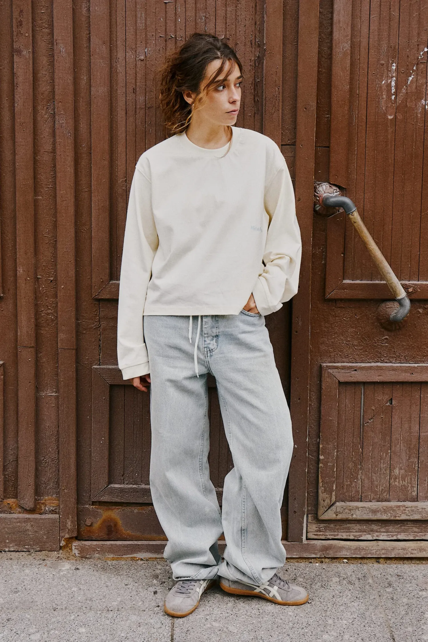 Longsleeve Nice Person [ Ecru ]