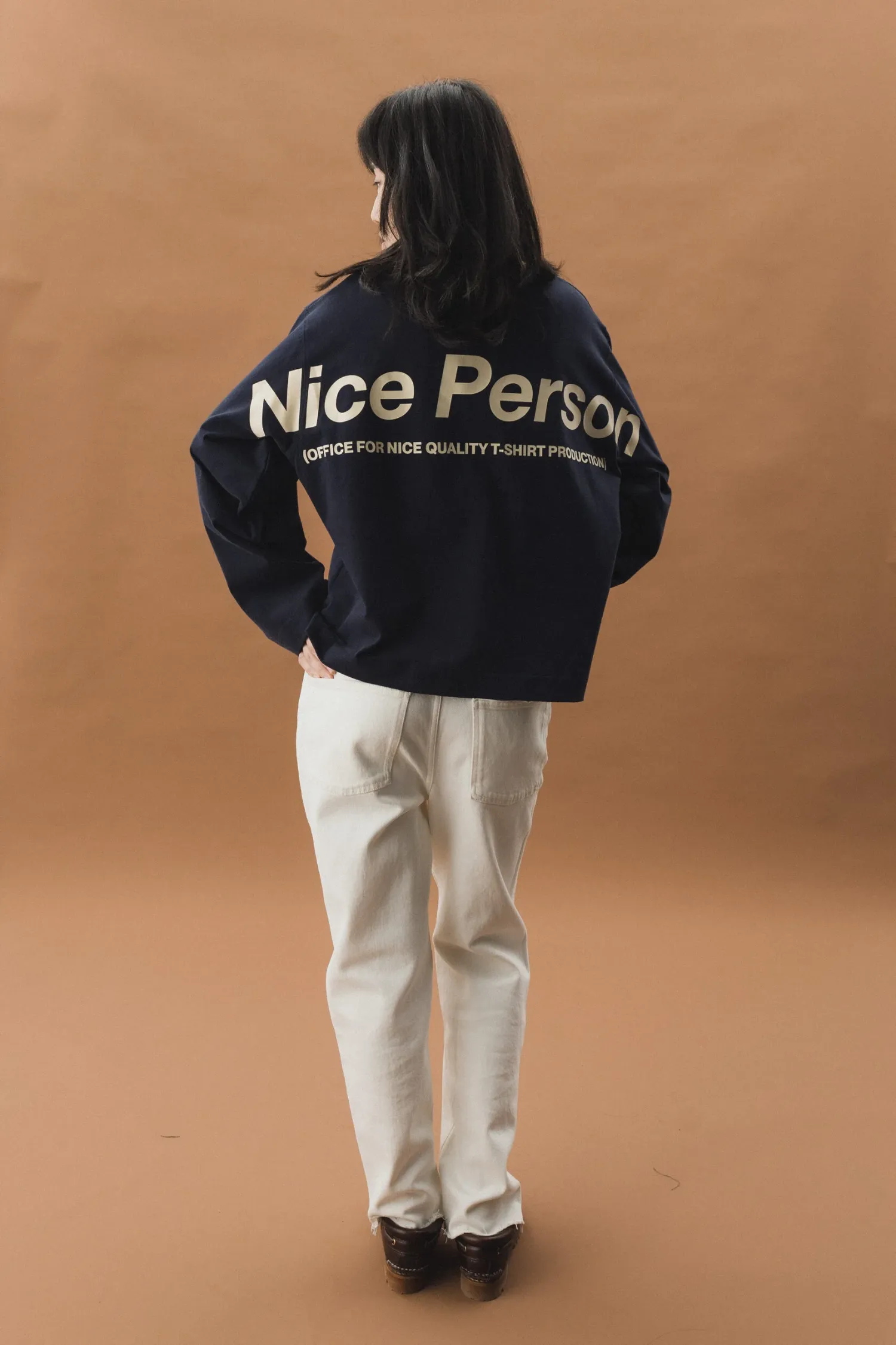 Лонгслив Nice Person [ Navy ]