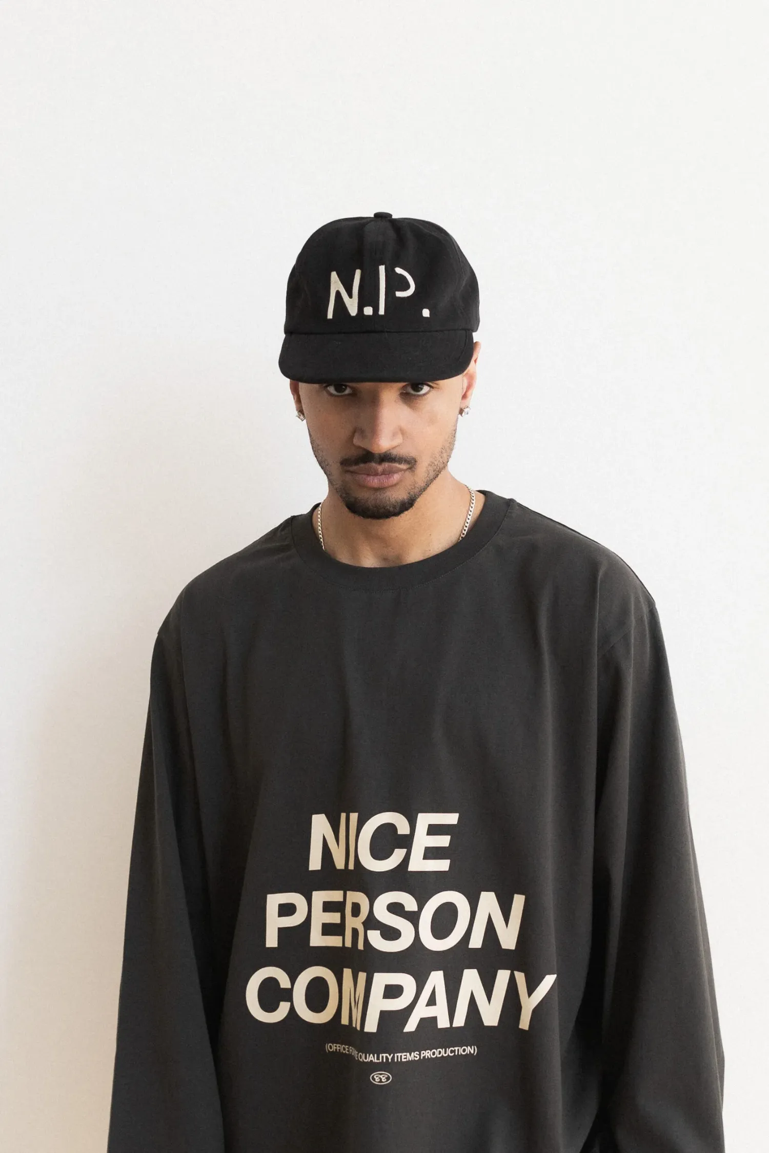 Longsleeve Nice Person [ Grey ]