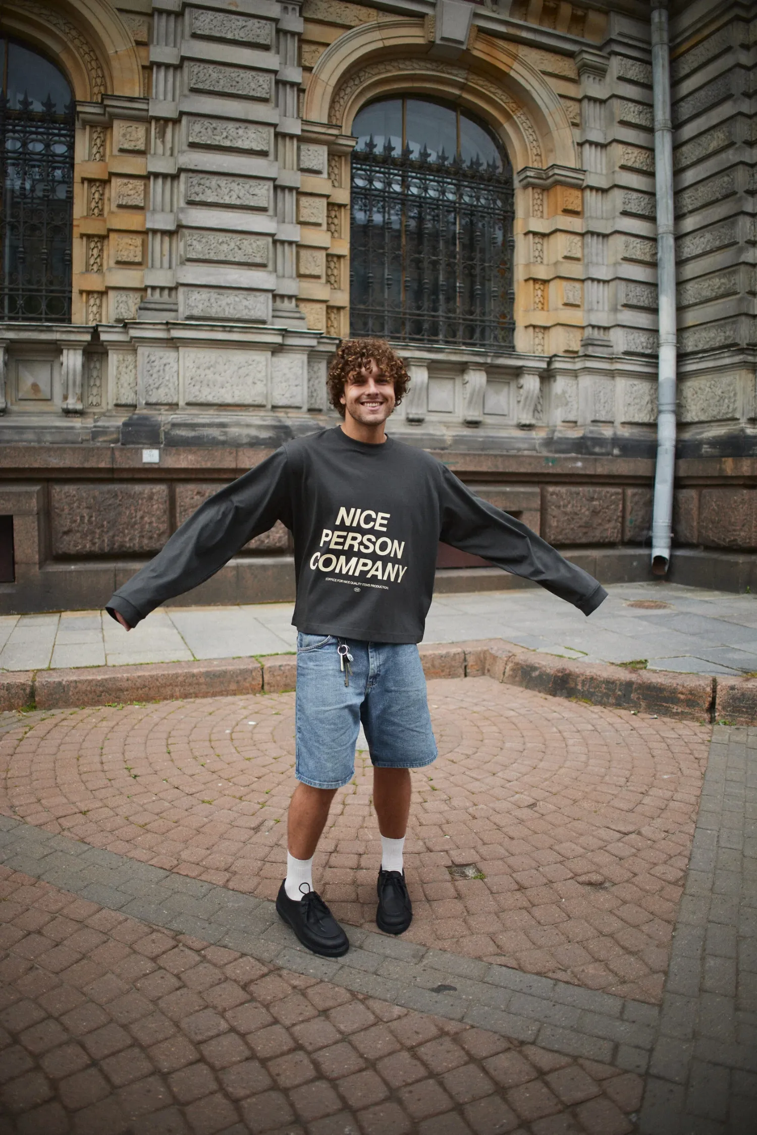 Longsleeve Nice Person [ Grey ]