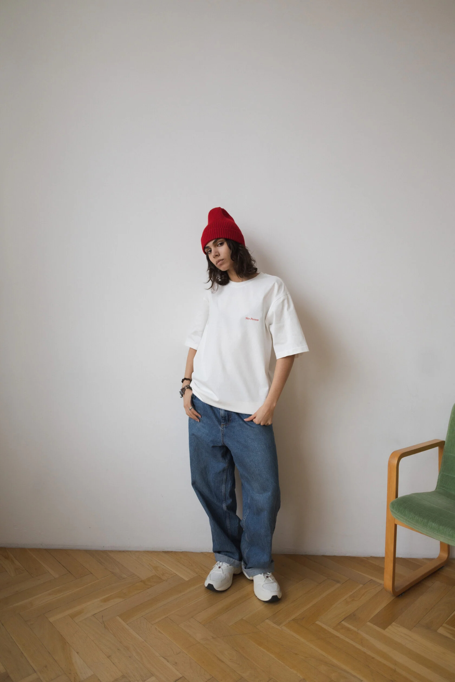 T-shirt Nice Person [ White ]