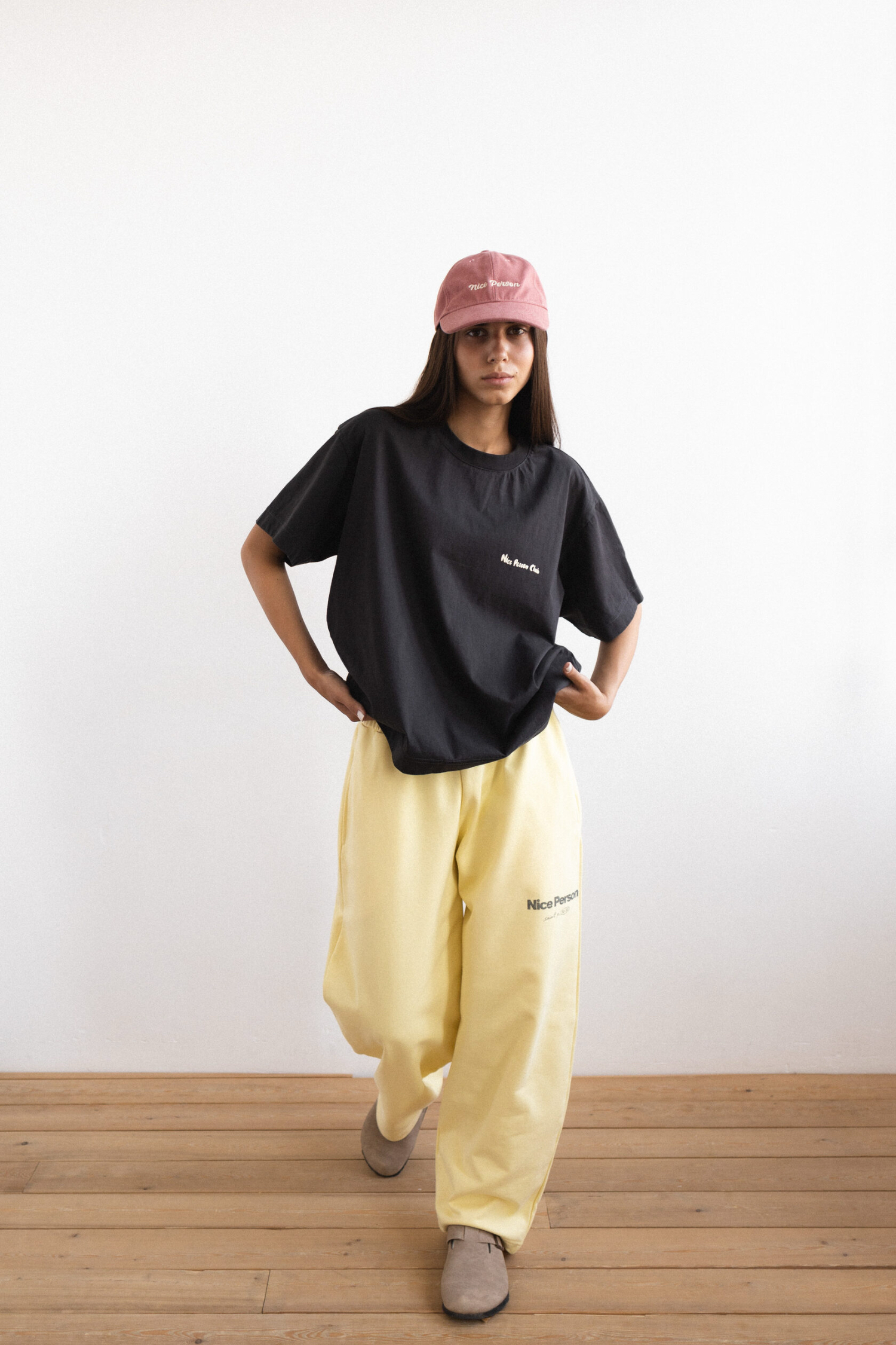 T-shirt Nice Person [ Graphite ]