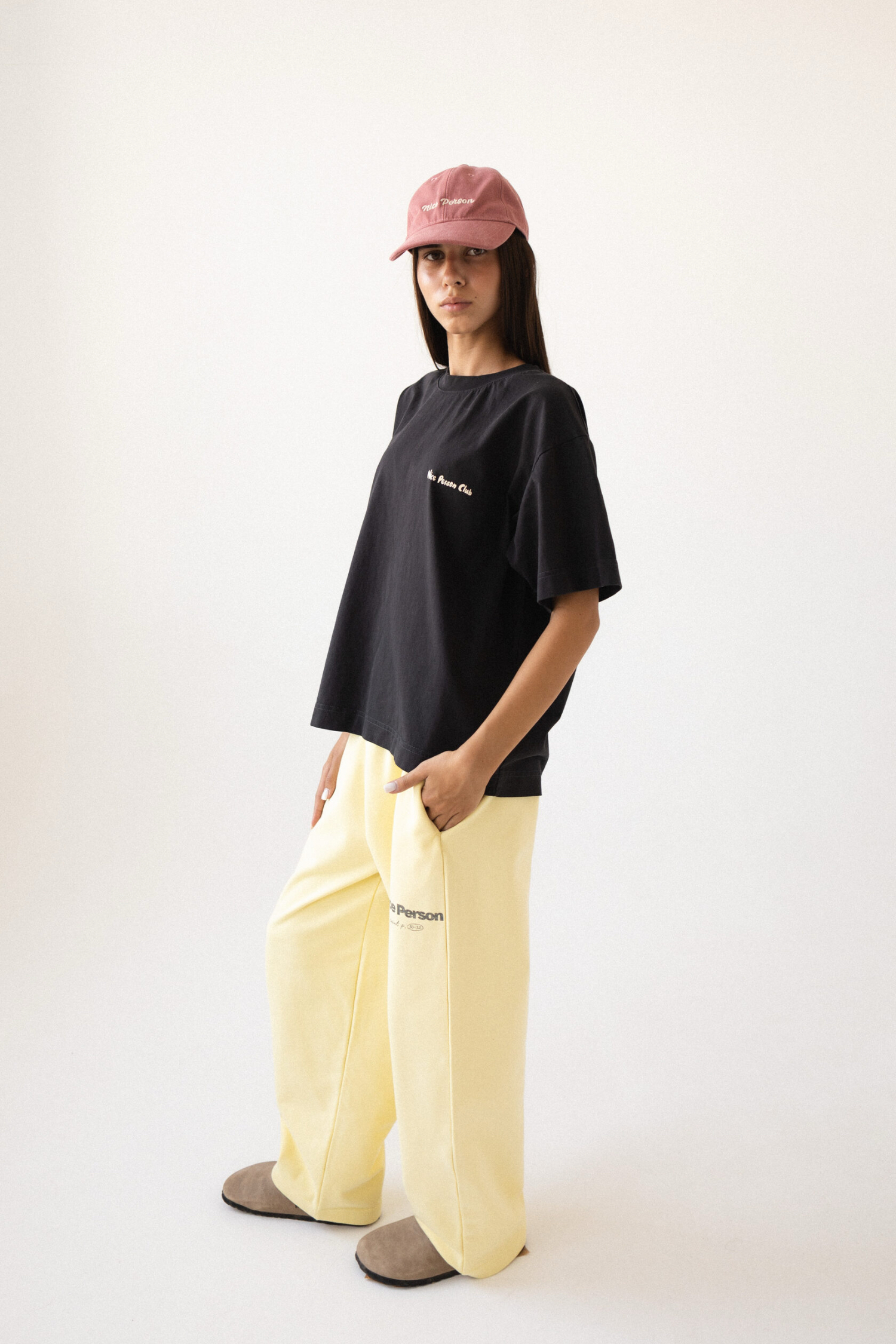 T-shirt Nice Person [ Graphite ]