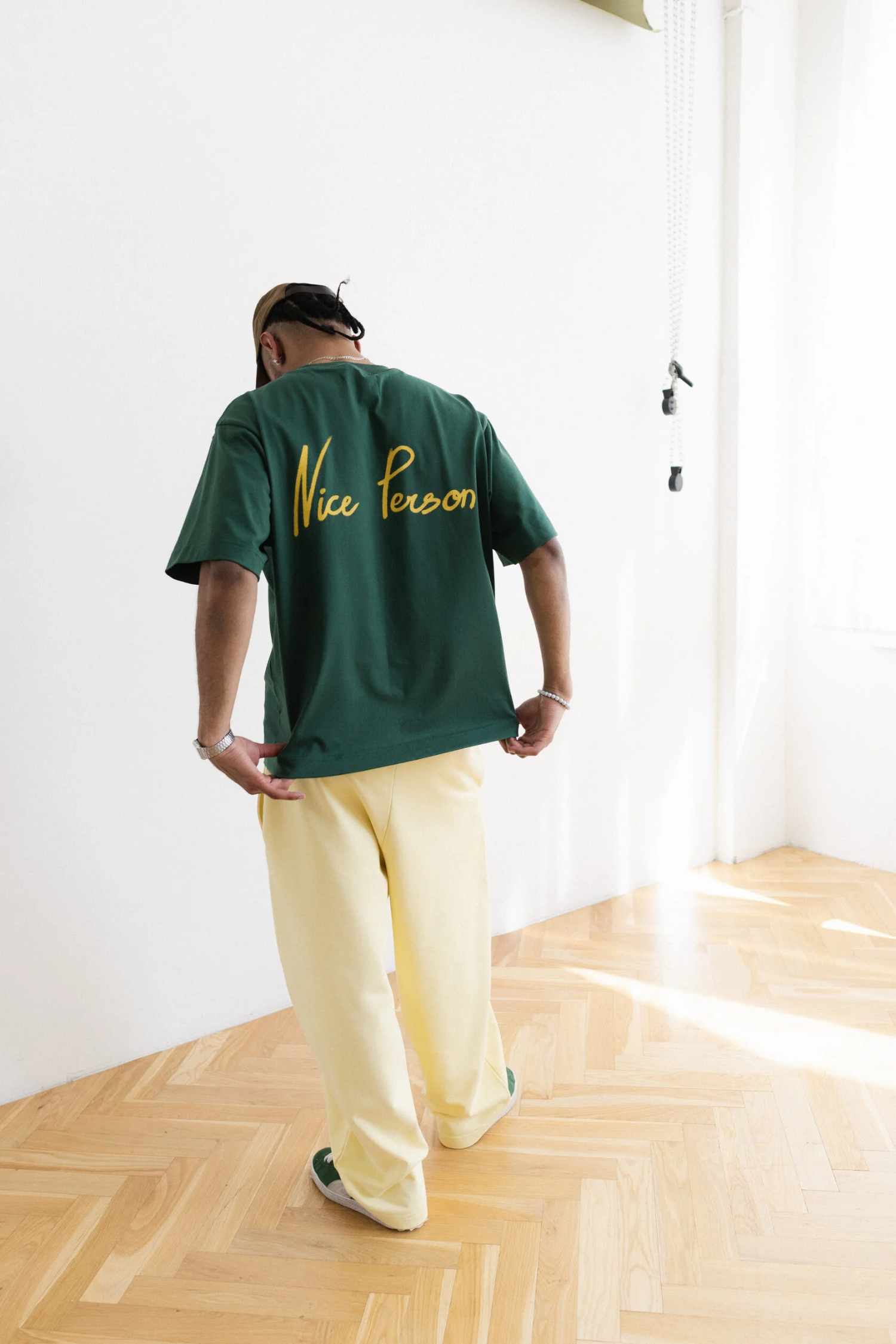 T-shirt Nice Person [ Green ]