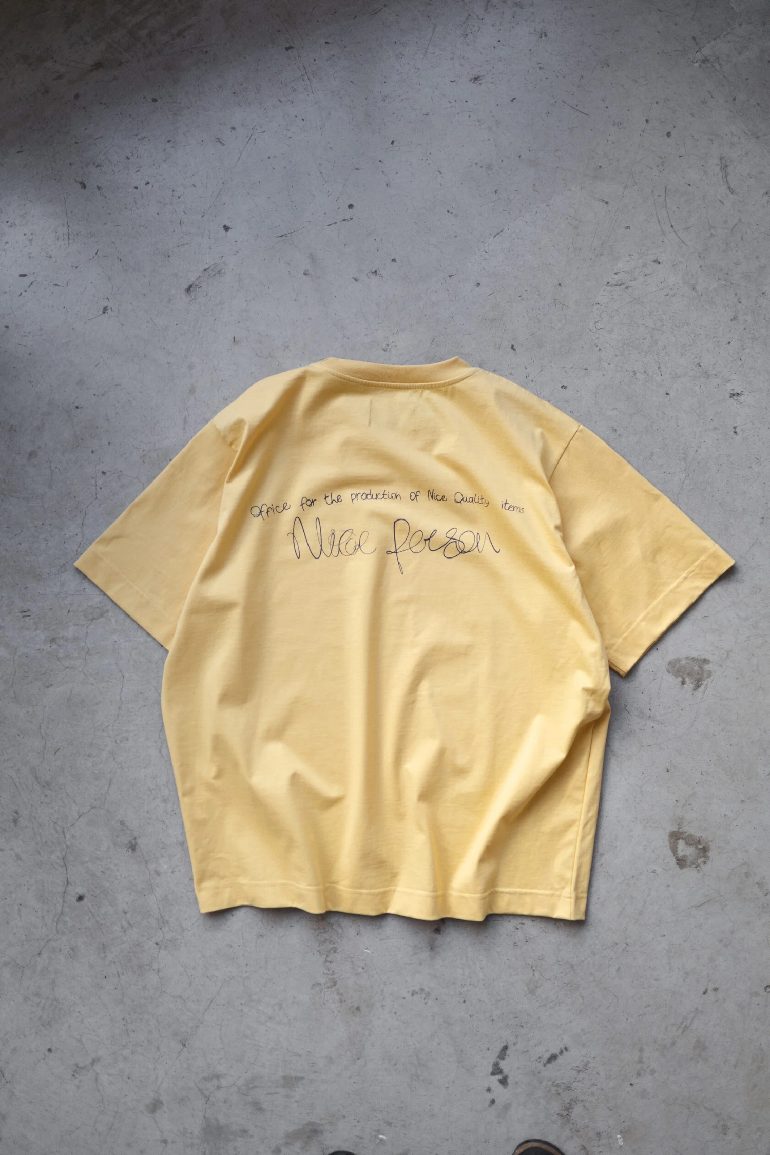 Футблка Nice Person [ Yellow ]