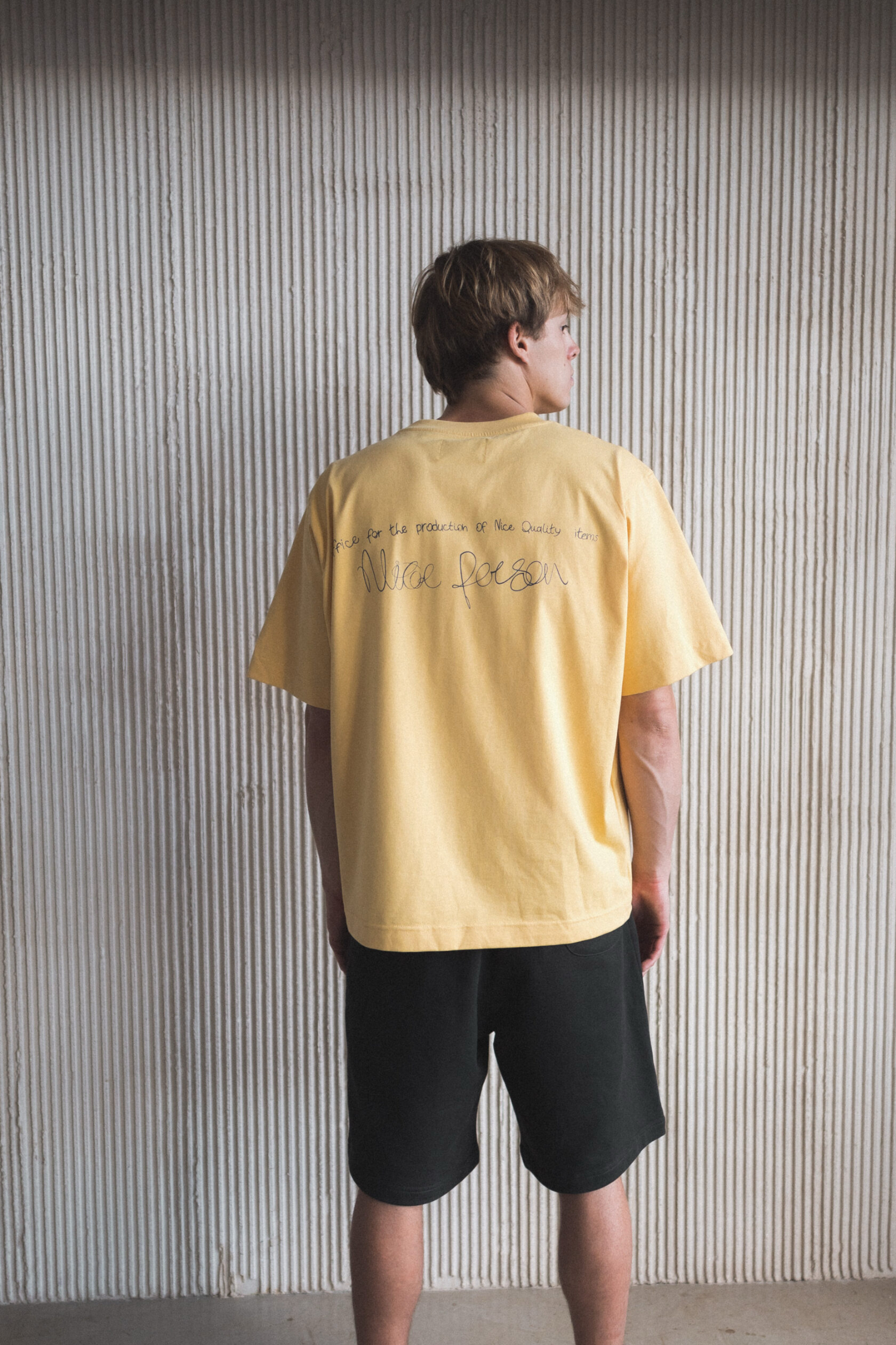 Футблка Nice Person [ Yellow ]
