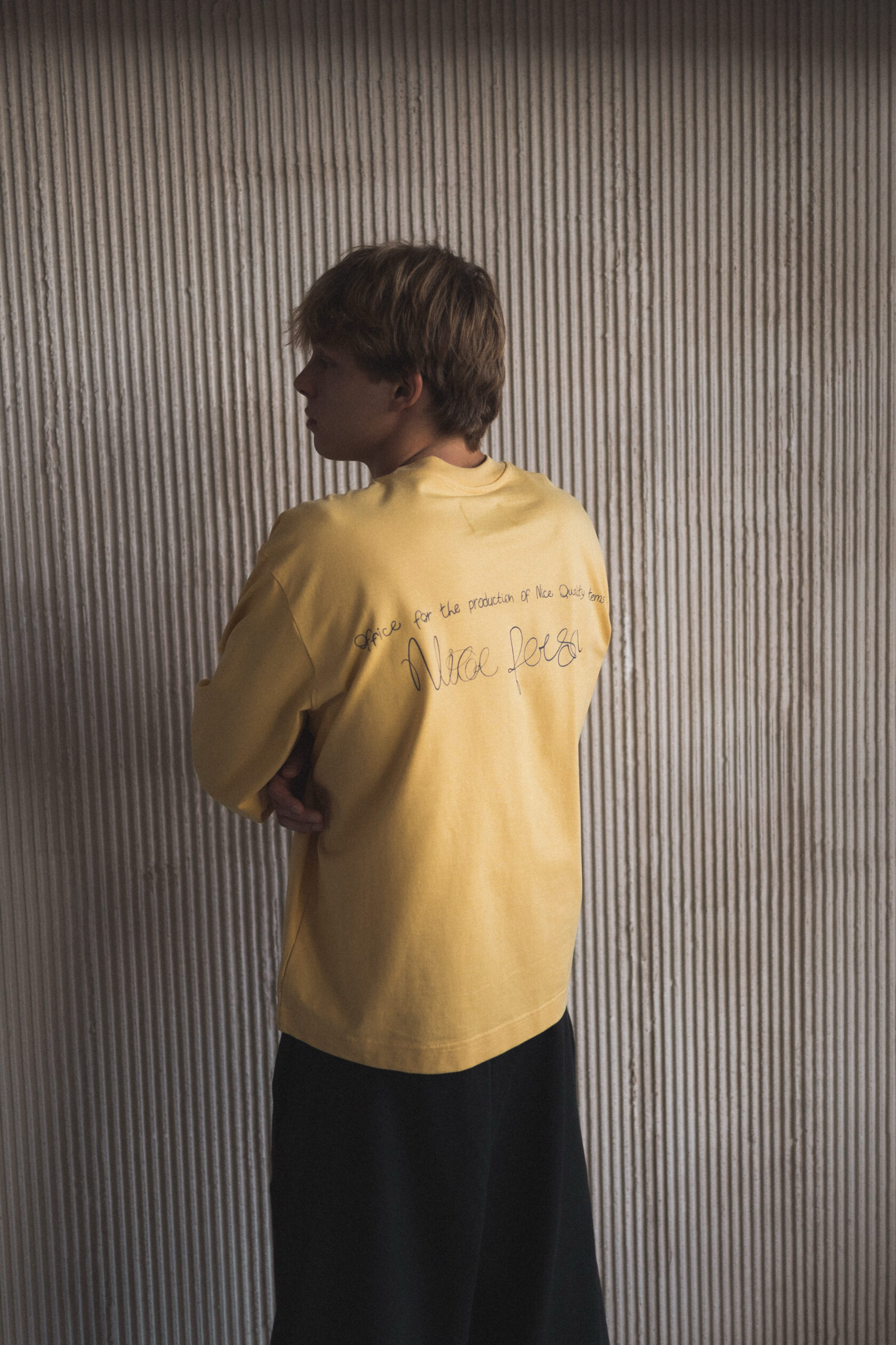 Longsleeve Nice Person [ Yellow ]