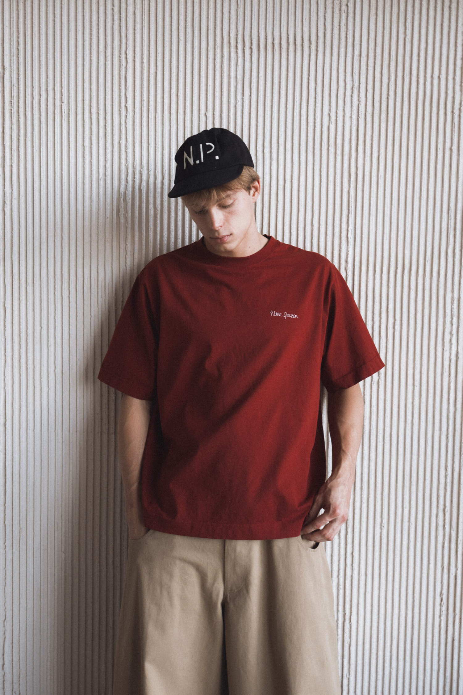 T-shirt Nice Person [ Red ]