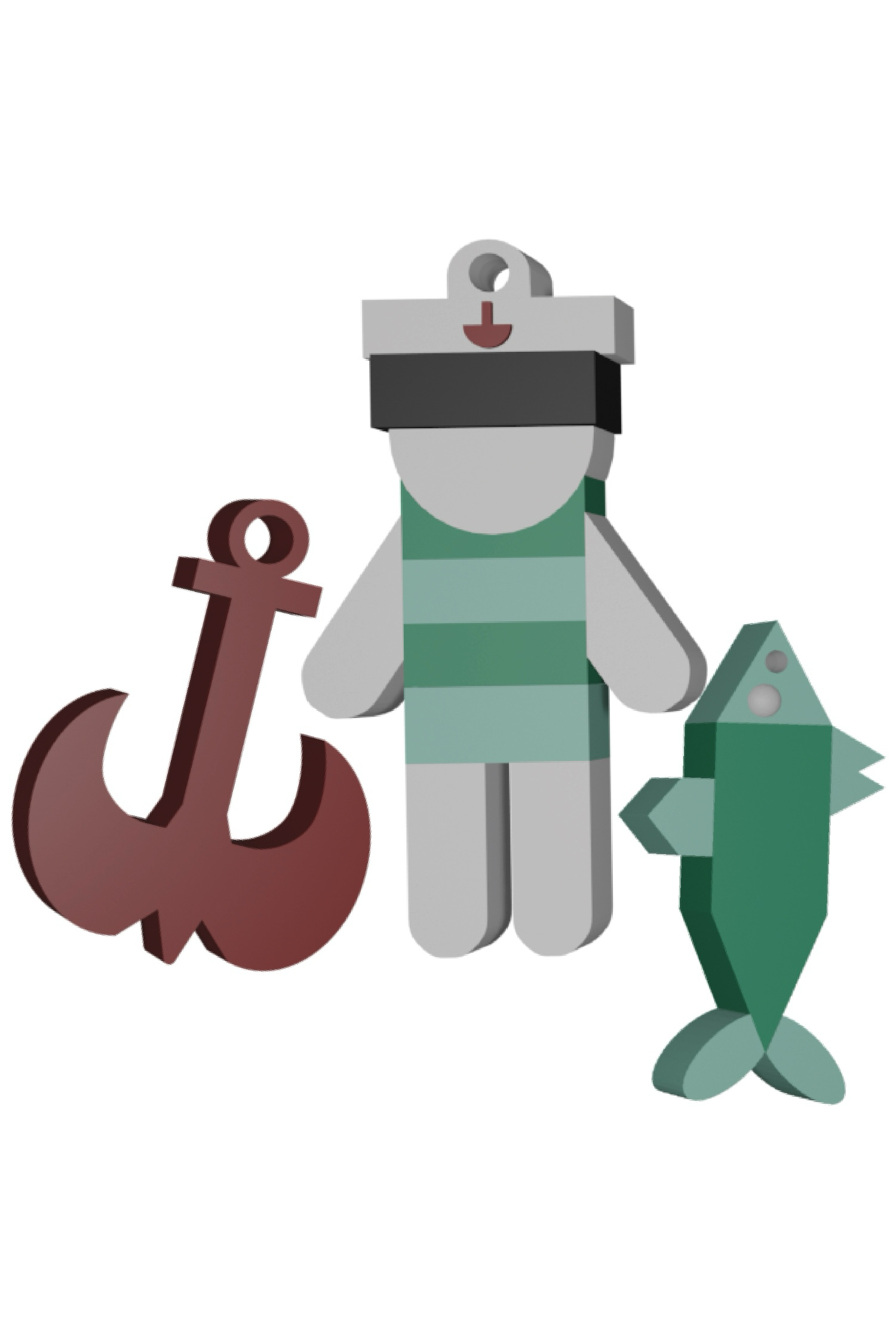 3D пластик бирка _ 2