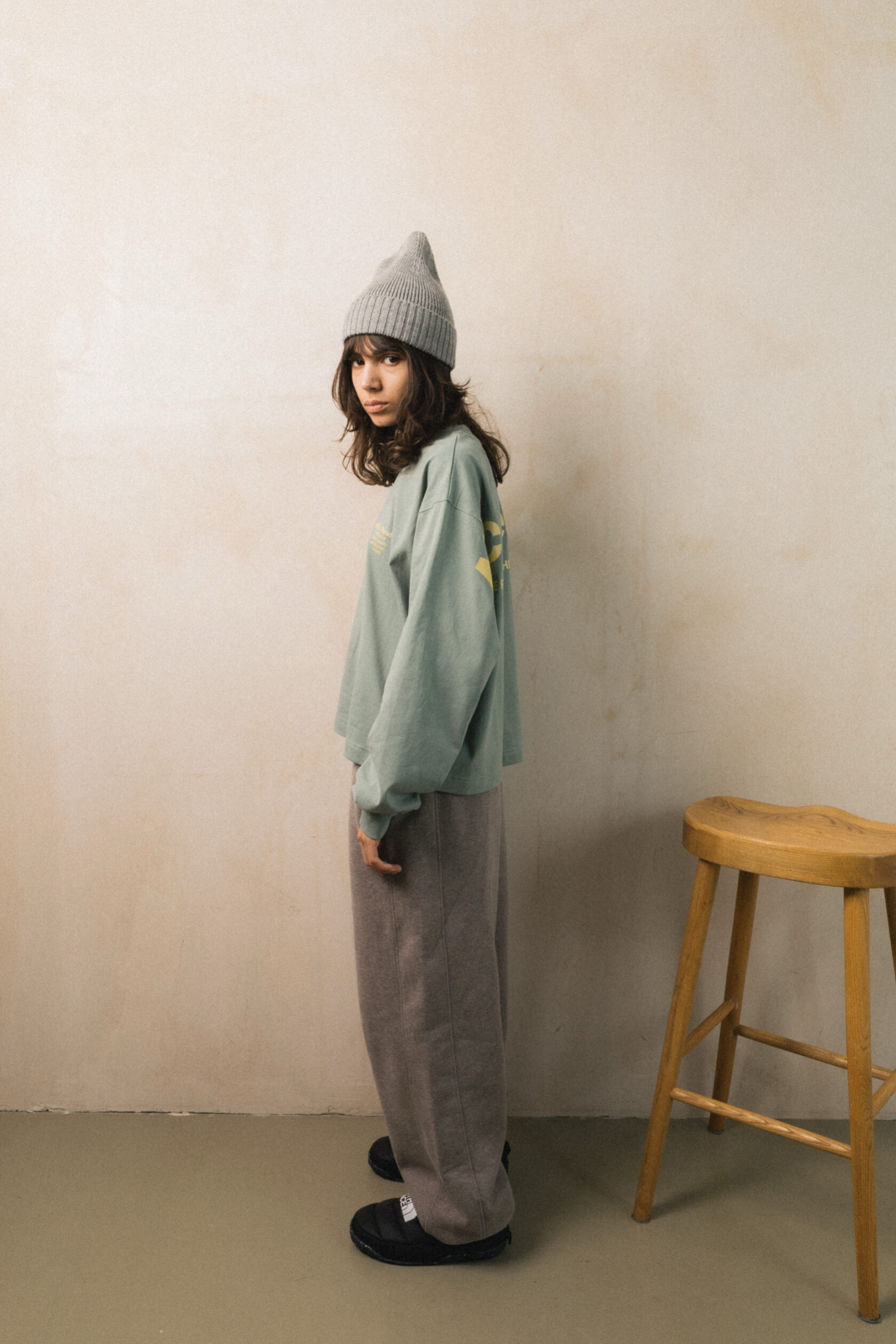 Longsleeve Nice Person [ Light Green ]
