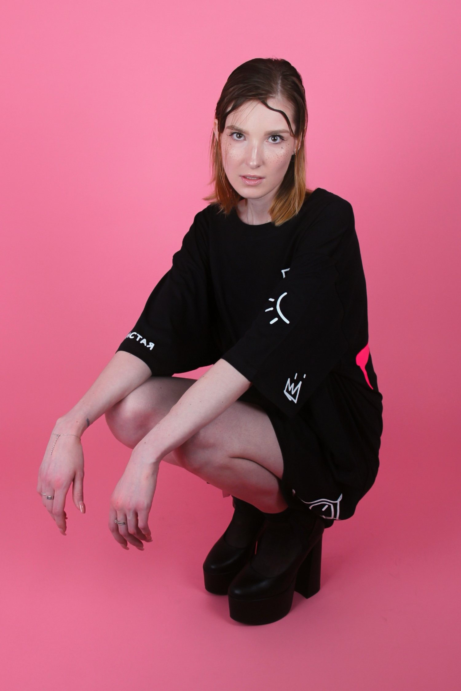 T-shirt Alexandra Waks, DROPS